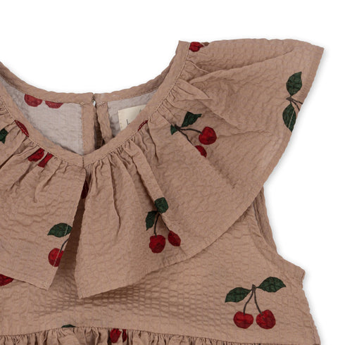 Konges Sloejd / LUNELLA DRESS_MA GRANDE CERISE BLUSH(18M,2y,3y,4y)